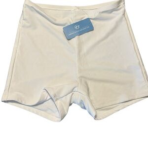 Swimsuit Bottoms White Swim‎ Shorts Beach Pool Cover Up